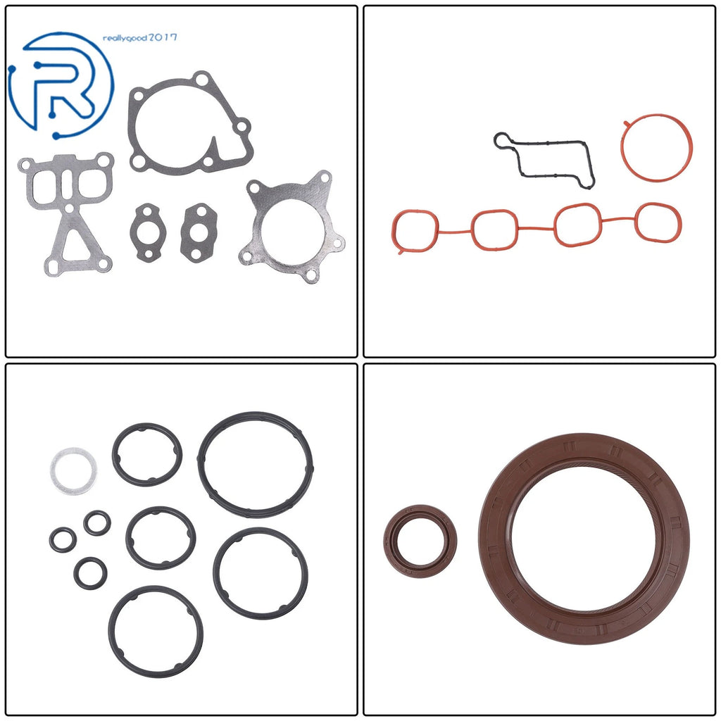 Engine Gasket Kit with Piston Rings for Hyundai Accent Kia Rio (2012-2016)