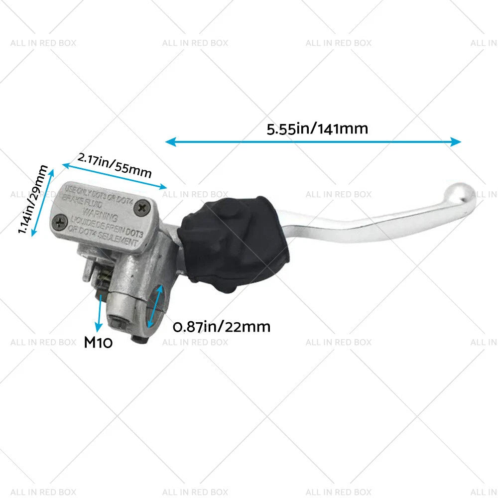 Front Brake Master Cylinder for Honda XR250R XR400R XR600R XR650 CR125R (1996–2007)