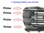 Front Upper Bumper Grille for GMC Sierra 1500 (2022–2024) 84878062
