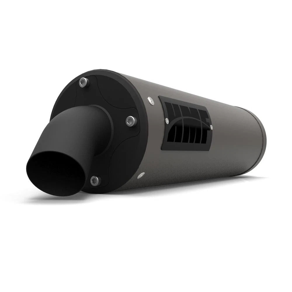 HMF Titan XL Blackout Slip On Exhaust for Polaris Ranger XP 1000, 900 (2015–2023)