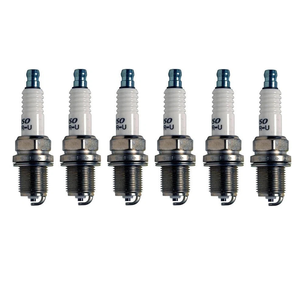 Set of 6 Denso U-Groove Spark Plugs (Gap 0.032) for