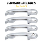 Chrome Outside Door Handle for Toyota 4Runner (2010–2018)