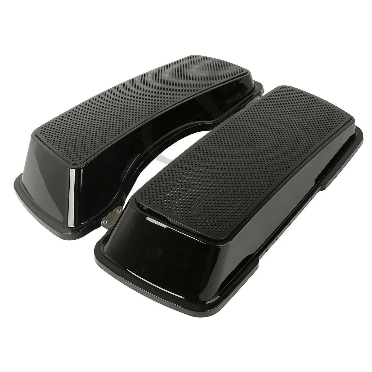 6x9" Saddlebag Dual Speaker Lids w/ Grill for Harley Touring (1993–2013)