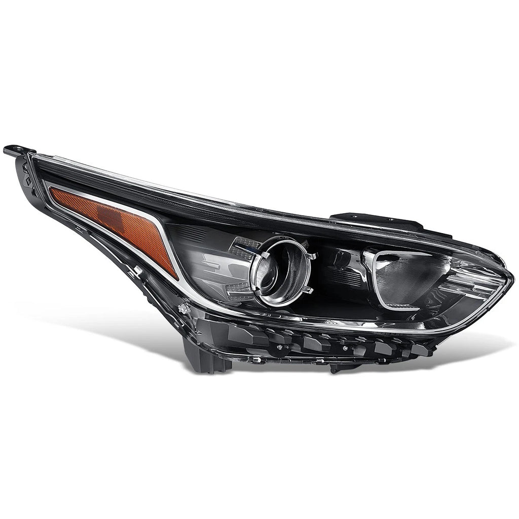 Right Passenger Side Projector Headlight Assembly for Forte Sedan (2019–2021)