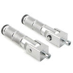 New 8mm Motorcycle Universal Folding Passenger Footpegs for Bicycle
