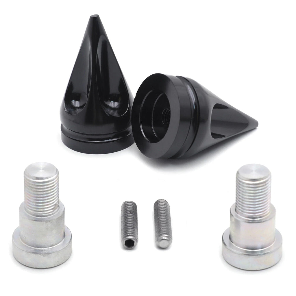 Pair Cone Handle Bar Ends for Yamaha YZF600 (1997–2006) / FRZ600 (1989–1999) Chrome