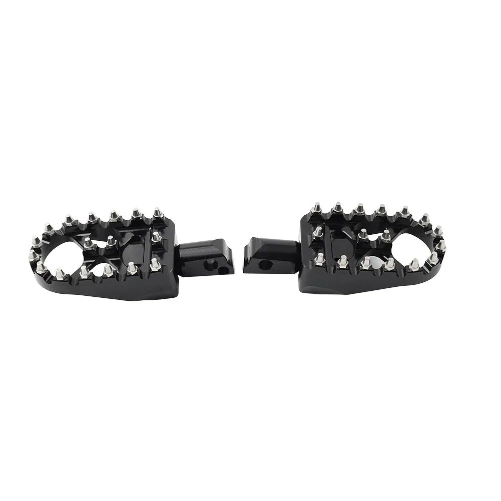 Rear Black FootPeg Passenger Pedal for Harley FXBB FXLR FXLRS FXLRST FXST FLSB (2018-2023)