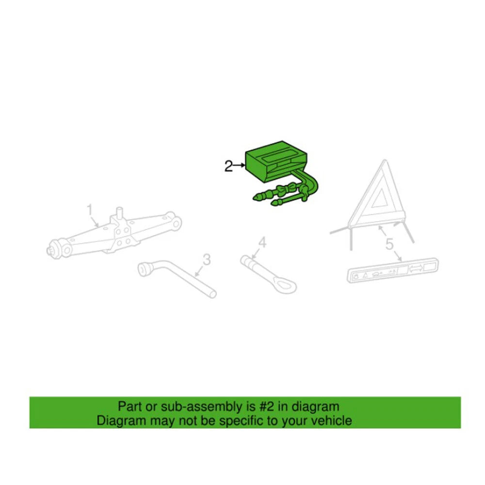 Tire Repair Kit 0005831502 for Mercedes-Benz