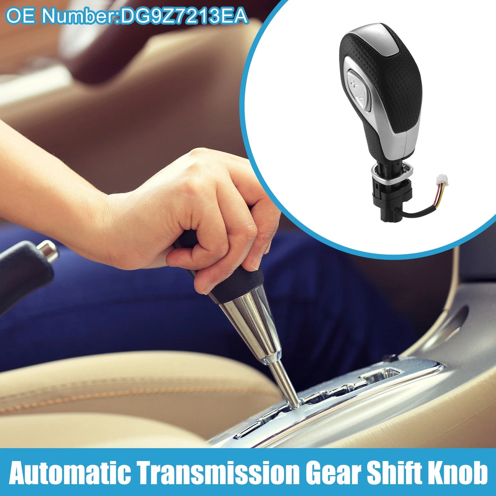 Automatic Transmission Shift Knob No.DG9Z7213EA for Ford Escape (2013–2016)