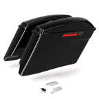4" Stretched Hard Saddlebags for Harley Touring CVO Street Glide (2014–2024)