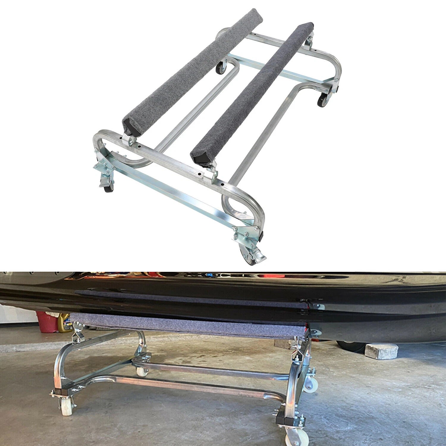 Jet Ski Dolly Stand with Caster Brake for Watercraft