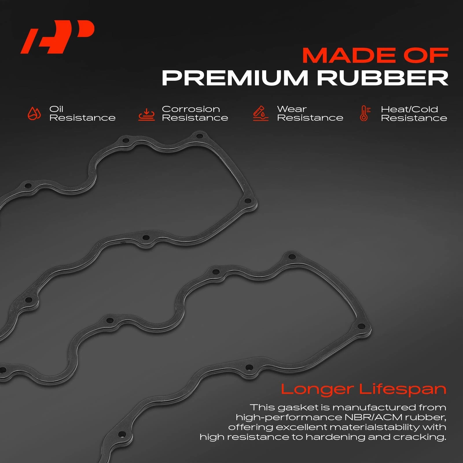 Engine Valve Cover Gasket Set for Nissan Frontier Pathfinder (1998–2023)