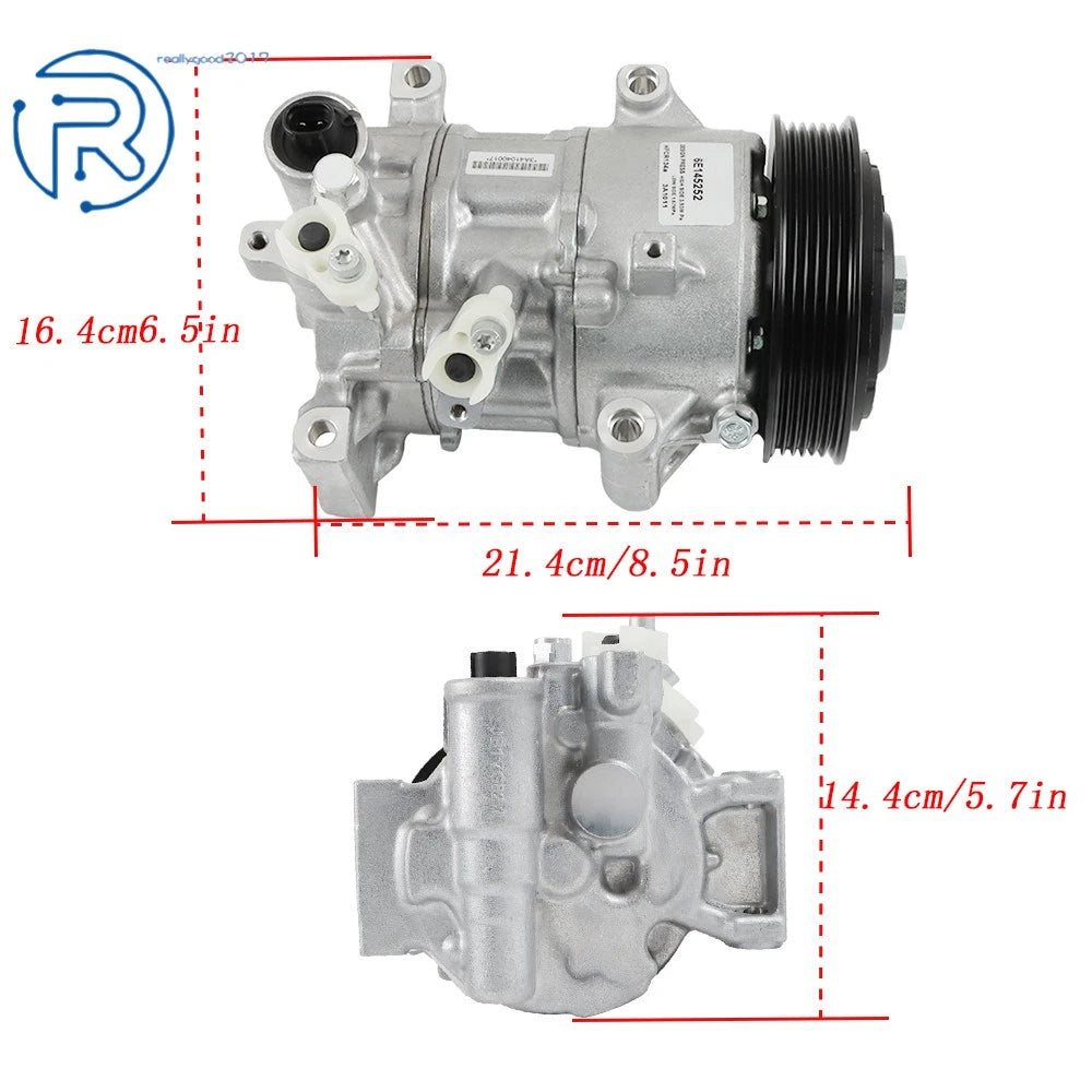 A/C Compressor with Clutch for Toyota Corolla (2014-2022)