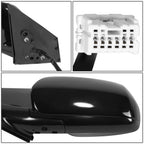 Driver Left Side Door Mirror for Nissan Murano (2003–2004) - Power, Heated, Memory