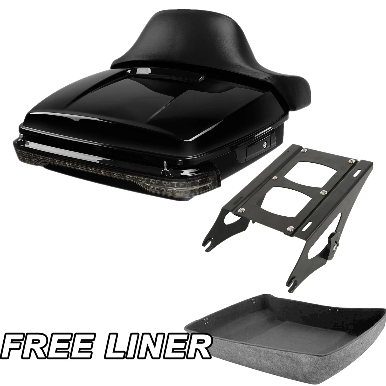 LED Tail Light Mount Rack for Harley Touring (2014–2025)