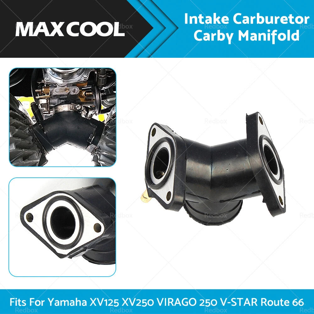 Intake Carburetor Manifold for Yamaha XV125 XV250 Virago 250 V-Star (1995–2007)