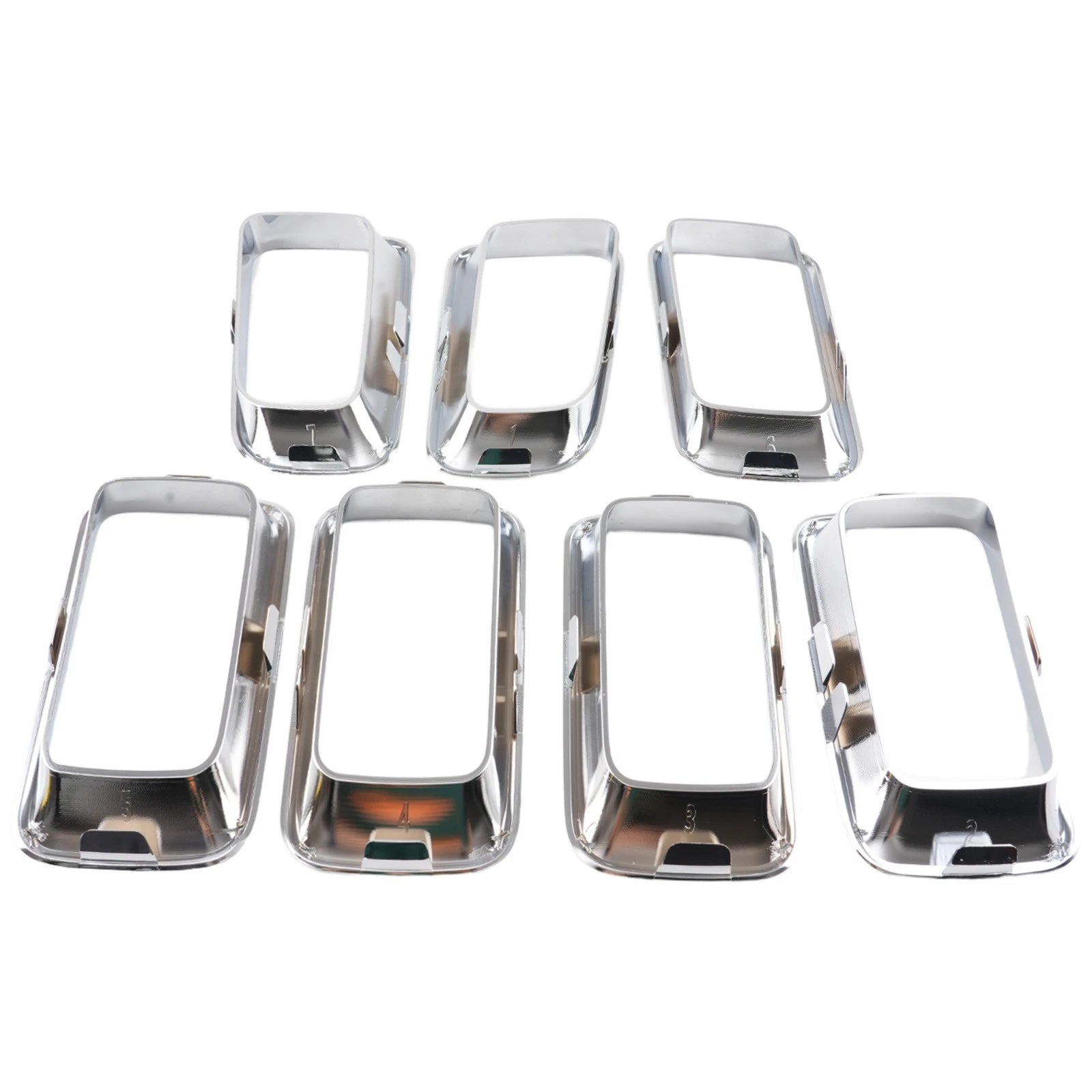 Front Trim Kit for Jeep Compass (2011–2012) 68109865AA Silver