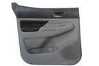 Front Insert Door Panel Cover for Toyota Tacoma (2005–2015) Black Leather