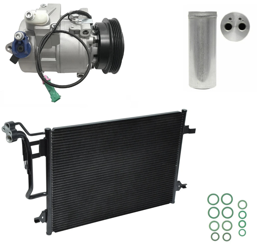 AC Compressor Kit With Condenser for Volkswagen Passat 1.8L (2005–2005)