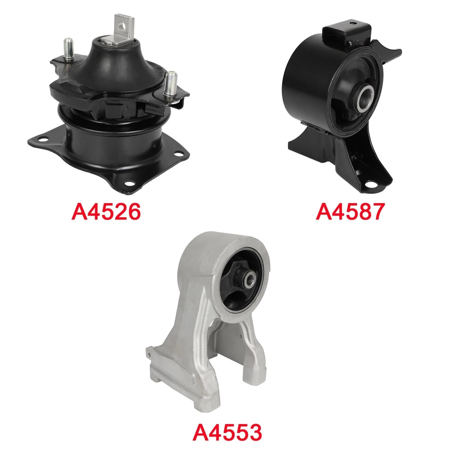 3X Engine Motor Mount for Honda Odyssey EX LX (2005–2007) A4553