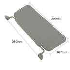 Adjustable Sun Visor for Construction Machinery