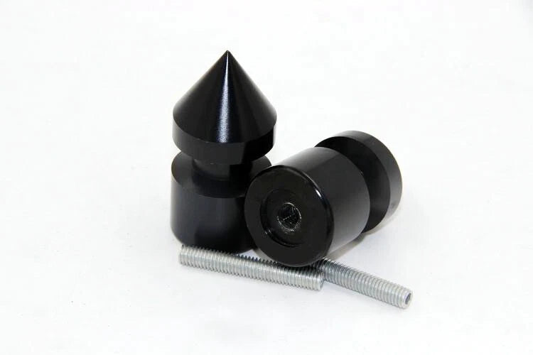 Black Spike Swingarm Spools 6mm for Aprilia Dorsoduro 750 (2008–2009)
