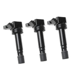 Set of 3 Ignition Coils for Daihatsu Move Sirion Mira (1.0L L3, 90048-52126)