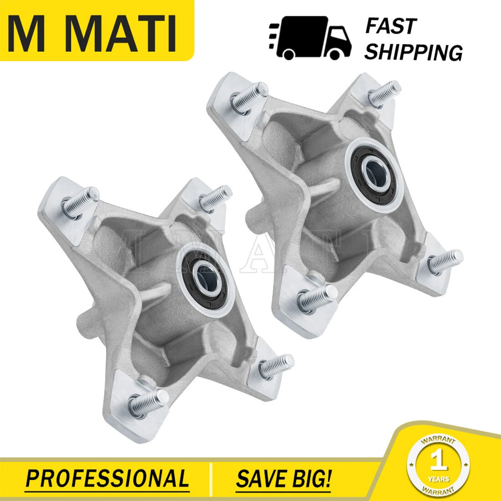Set of 2 Front Wheel Hub Kits for Yamaha Raptor 700 700R YFM700R (2006–2024)