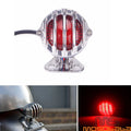 Finned Grill Tail Light for Harley, Honda, Yamaha, Suzuki, Kawasaki