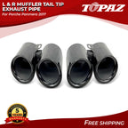 Set of 2 Muffler Tail Tip Exhaust Pipes for Porsche Panamera (2017)