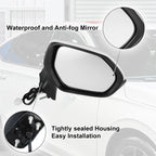 3 Pin Right Side Exterior Door Mirror Assembly White for Toyota Corolla (2020–2022)