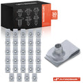 30Pcs Zinc High Mount Lamp Nut for Ford Lincoln 