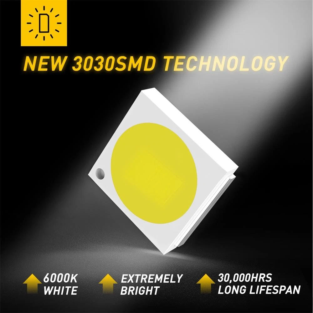 Set of 4 C5W Festoon LED Dome Map License Plate Light Bulbs 36MM White 6000K