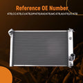 4 Row Aluminum Radiator for Chevrolet Corvette (1973–1976) DPI478 AT
