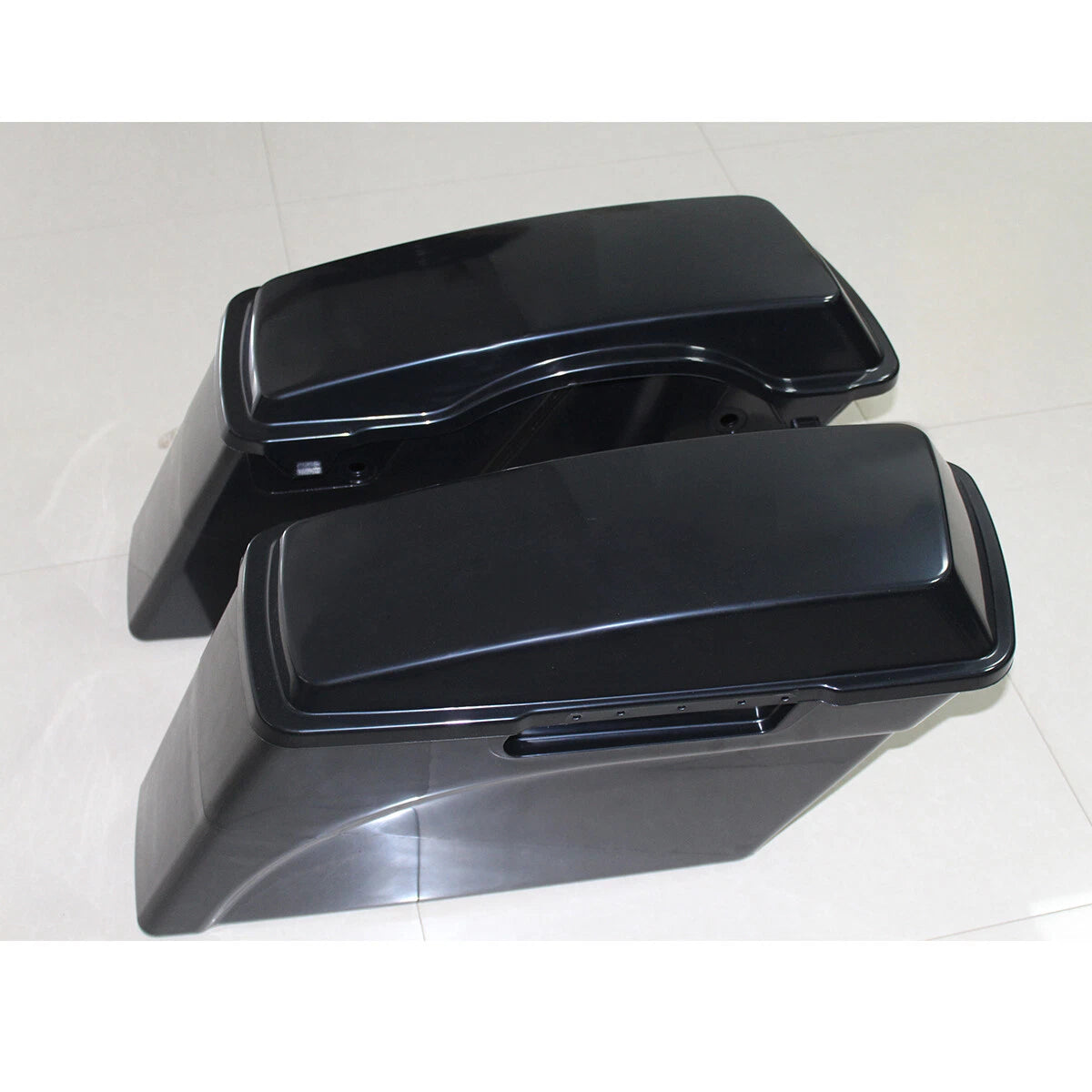 Hard Saddlebags for Harley Touring Electra Glide (1994–2013) Vivid Black