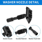 Front Left Side Headlight Washer Nozzle for BMW 740iL 740i 750iL