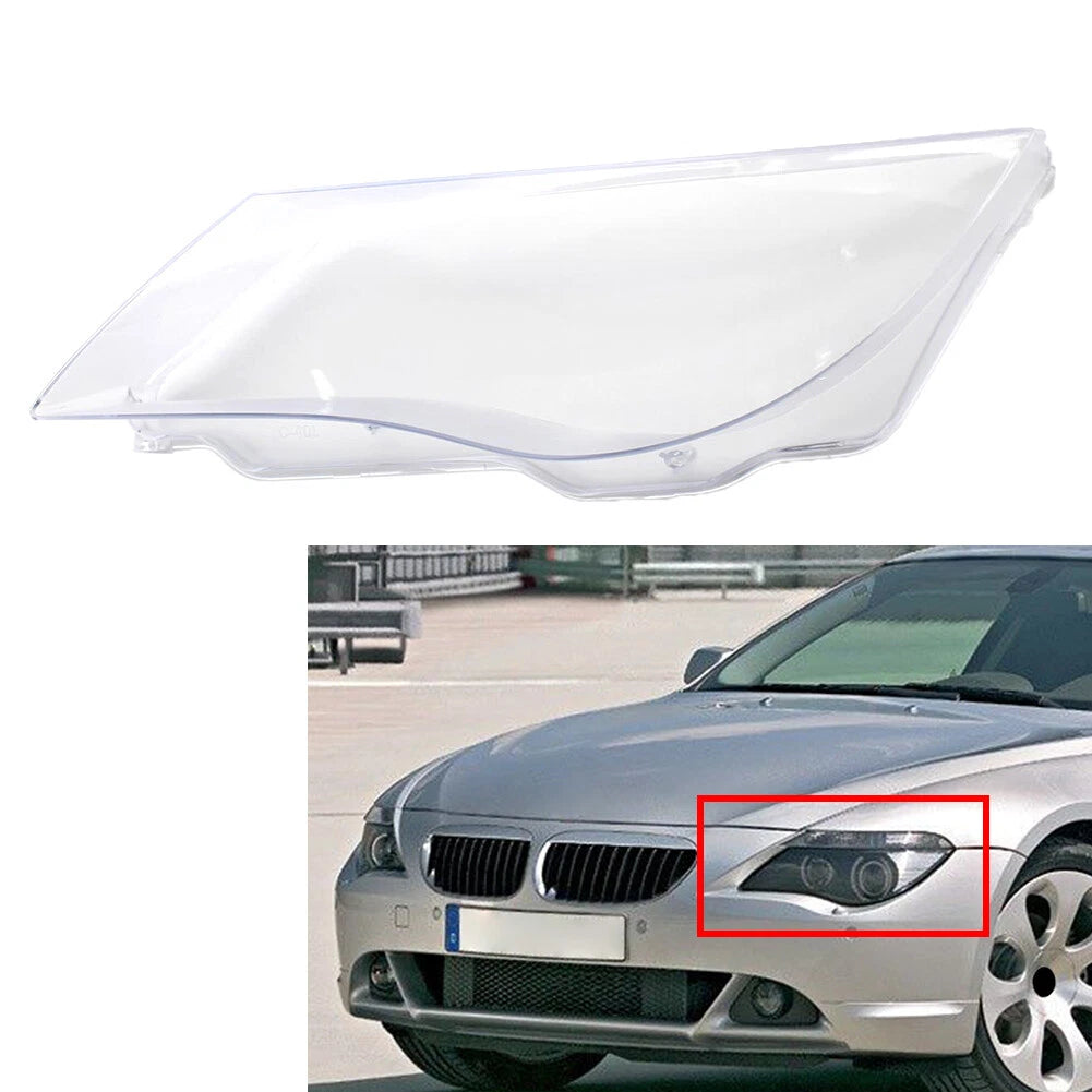 Headlight Lens Cover for BMW 6 Series E63 E64 M6 (2008–2010)