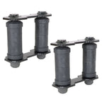 2X Rear Leaf Spring Shackle Kit for Ford Mustang (1965–1973)