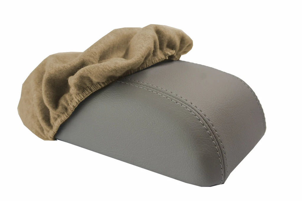 Fleece Console Lid Cover Protector for Hyundai Elantra (2007–2010) Beige