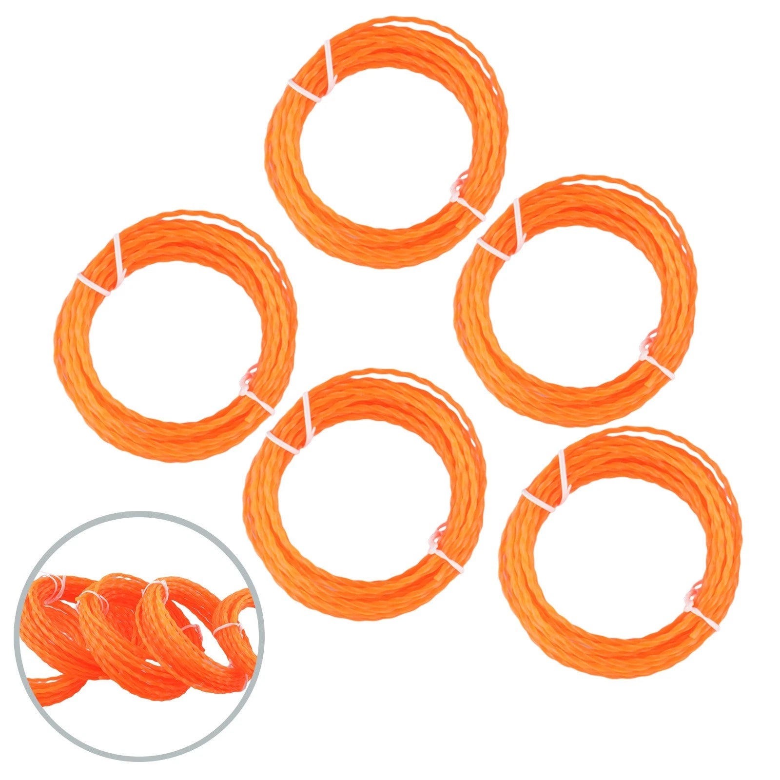 Nylon Twisted Trimmer Line for Garden Tools (Universal Fit)