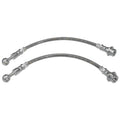 Rear Braided Brake Line Hoses for Nissan Patrol GQ (1988 - 1997)