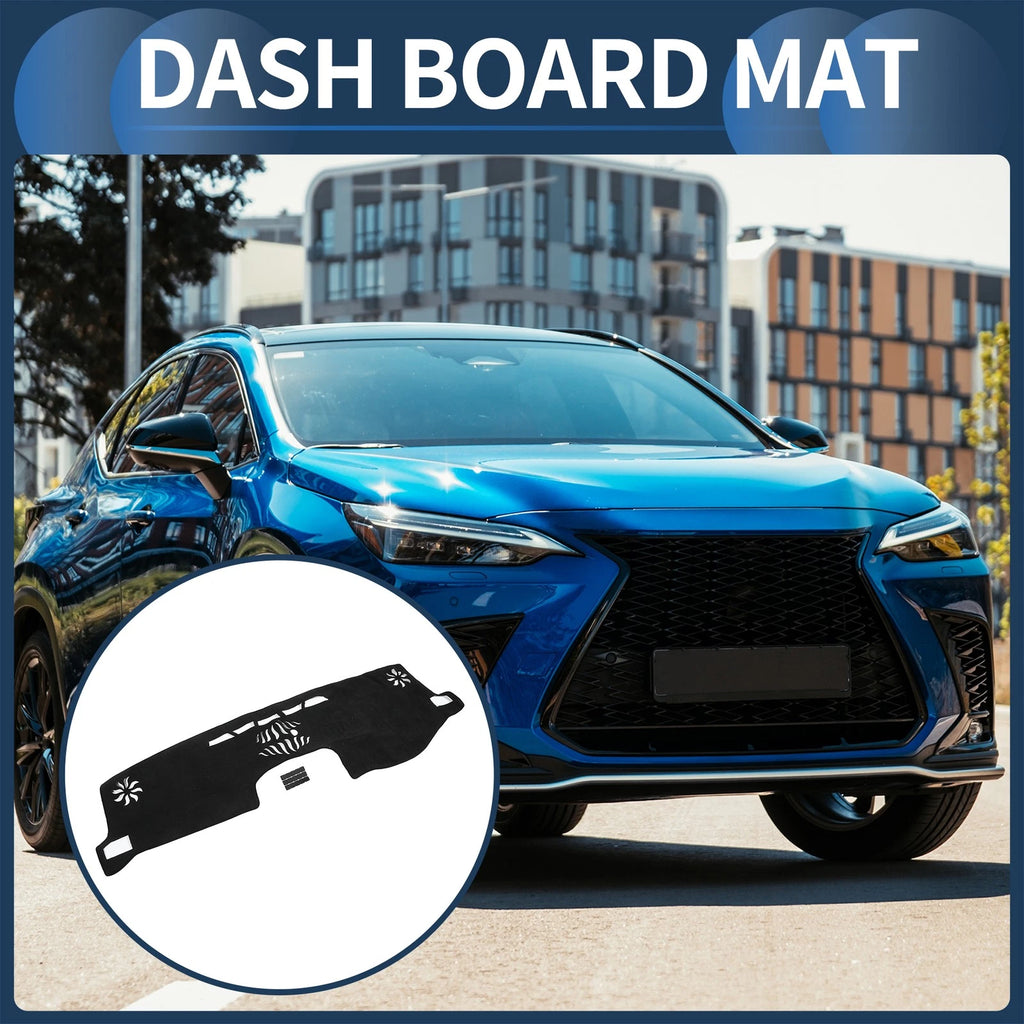 Dashboard Cover Mat for Lexus NX (2014–2021) Black