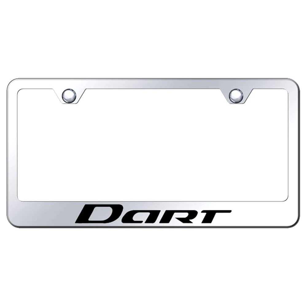 Stainless Steel License Plate Frame - Officially Licensed for Dodge Dart