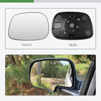 Replacement View Mirror Glass Driver Side for Dodge Ram Pickup (2002–2004)