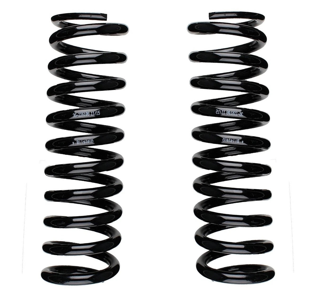 Set of 2 Rear Bilstein B3 Coil Springs for Mercedes W124 300E 300D (1986–1995)