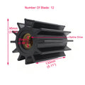 Engine Water Pump Impeller for Man D2842 LE LYE LZE (51.06506.0106, CEF 500186)