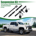 8pcs Front Suspension Kit Tie Rod End for Cadillac Escalade (2002–2023) No. ES800223/K6541
