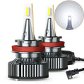 H11B AUXITO LED Headlight Bulbs for EV (6500K, Bright White)