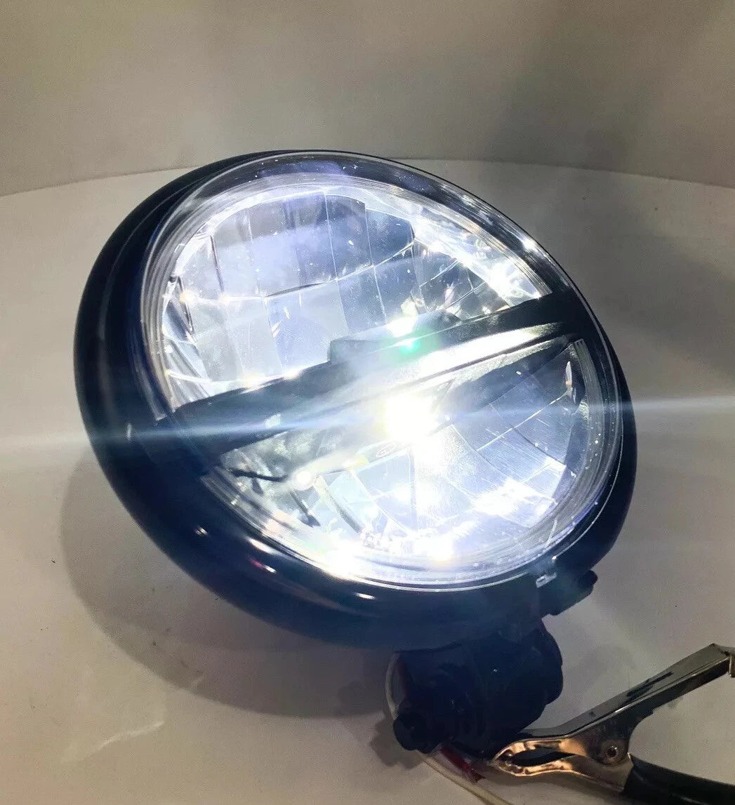 Motorcycle Housing Bottom Mount Replacement with 8 LED Headlight for Honda (2004–2012)