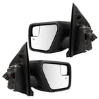Pair Side View Mirrors for Ford F-150 XL XLT King Lariat (2021–2024) Power Heated